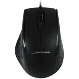 LC-Power - m710B - Muis - Zwart - Bedraad - Optische Sensor