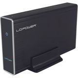 LC-Power - LC-35U3 - Opslagbehuizing - Zwart - Kunststof, Aluminium