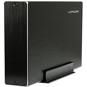 LC-Power - Becrux-C1 - Behuizing - Zwart - Aluminium - USB 3.0
