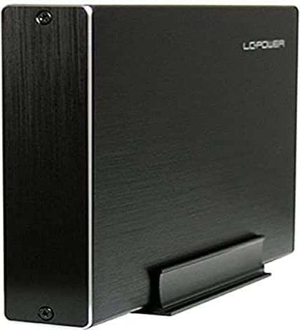 LC-Power - Becrux-C1 - Behuizing - Zwart - Aluminium - USB 3.0