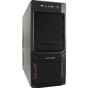 LC-Power - LC-925B - PC-behuizing - Zwart - Midi-Toren - ATX/mATX