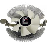 LC-Power - LC-CC-85 - Ventilator - Wit - Zilver - 80mm