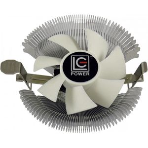 LC-Power - LC-CC-85 - Ventilator - Wit - Zilver - 80mm