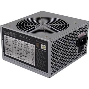 LC Power LC600-12 V 2.31 PC-netvoeding 450 W ATX Zonder certificering