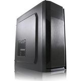 LC Power - LC-7036B - Midi-Tower - Zwart - Metaal