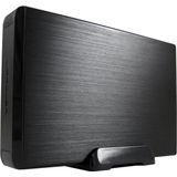 LC-POWER - LC-35U3-HYDRA Externe Behuizing - Zwart - Aluminium - USB 3.0