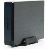 LC-POWER - LC-35U3-HYDRA Externe Behuizing - Zwart - Aluminium - USB 3.0