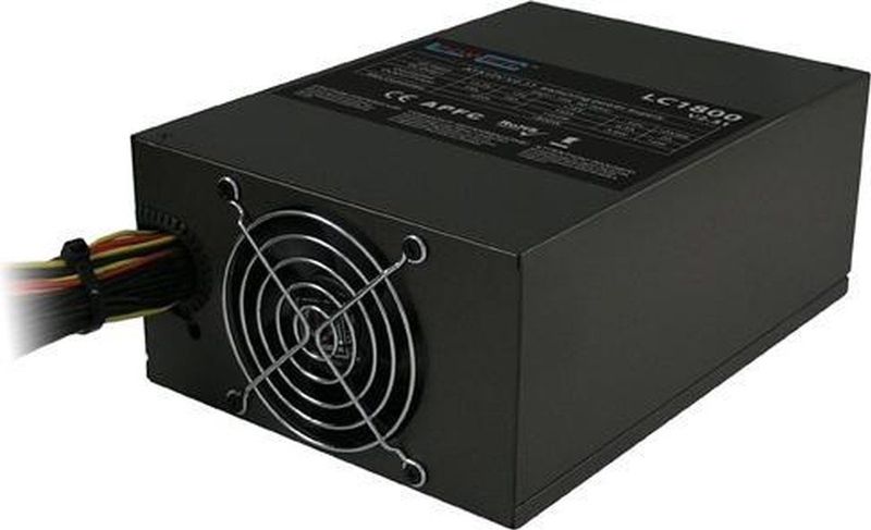LC-Power - LC1800 V2.31 - PC-voedingseenheid - Zwart - 1800 Watt