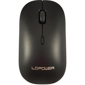 LC Power - M720BW - Draadloze Muis - Zwart - Ergonomisch Ontwerp