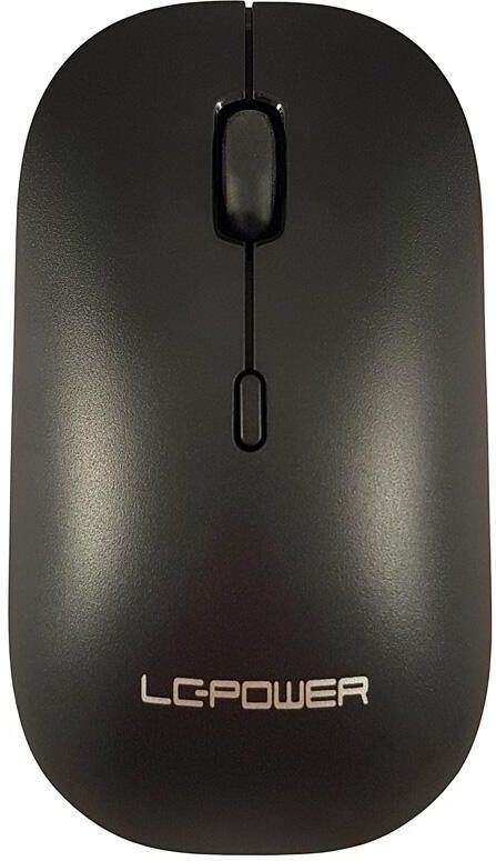 LC Power - M720BW - Draadloze Muis - Zwart - Ergonomisch Ontwerp
