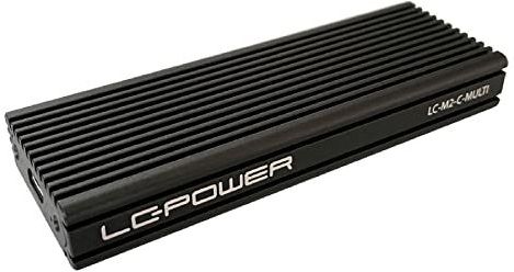 LC Power - LC-M2-C-MULTI - SSD Enclosure - SATA - Aluminium