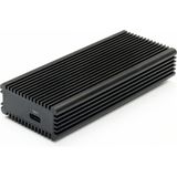 LC-Power - LC-M2-C-NVME-2x2 - Harddisk Behuizing - Zwart - Aluminium