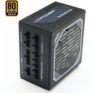 LC-Power LC1000M V2.31 power supply unit 1000 W 20+4 pin ATX ATX Zwart