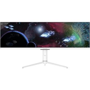 LC Power LC-M44-DFHD-120 Gaming monitor Energielabel G (A - G) 111.3 cm (43.8 inch) 3840 x 1080 Pixel 32:9 4 ms Audio, stereo (3.5 mm jackplug), DisplayPort,