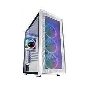 LC Power Gaming 802W Midi-tower PC-behuizing Wit