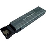 LC-Power - M.2 LC-M2-C-MULTI-3 - USB3.2 M.2 SSD Behuizing - Grijs - Aluminium