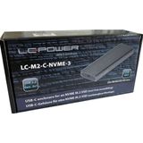 LC-Power SSD Behuizing - NVMe M.2 - Ultrasnel