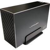 LC-Power - LC-35U3-RAID-2 Harddisk Behuizing - Zwart - Aluminium - USB 3.2 Gen 1