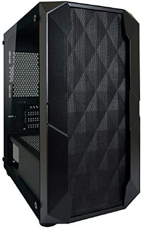 LC-Power - Polynom_X - Micro-ATX Behuizing - Zwart - 3D-Mesh Ontwerp