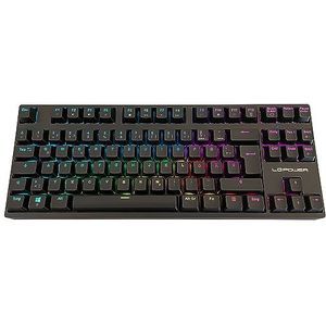 Mechanisch Toetsenbord - Zwart - Gateron Red - TKL - RGB Verlichting