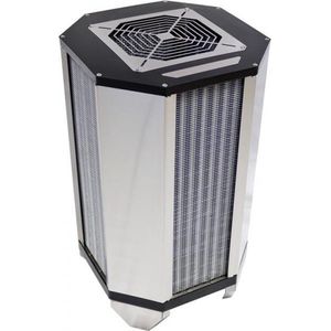 Aqua Computer airplex Gigant 1680 - Aluminium (180 mm), Waterkoeling radiatoren, Zilver