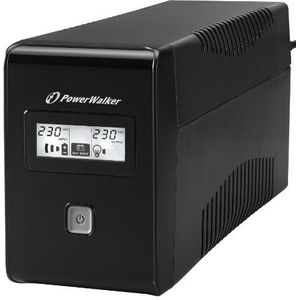 PowerWalker VI 650 LCD - USV - 360 Watt - 650 VA