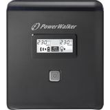 Powerwalker - VI 1000 - UPS - Zwart - 1000VA / 600W - Lijninteractief