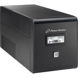 Powerwalker - VI 1000 - UPS - Zwart - 1000VA / 600W - Lijninteractief