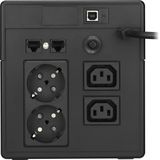 Powerwalker - VI 1000 - UPS - Zwart - 1000VA / 600W - Lijninteractief