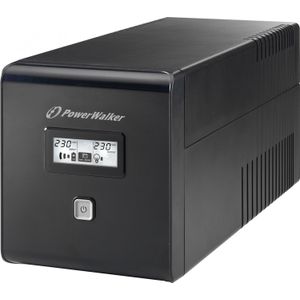 BlueWalker PowerWalker VI 1000 LCD - Line Interactive UPS - 1000VA