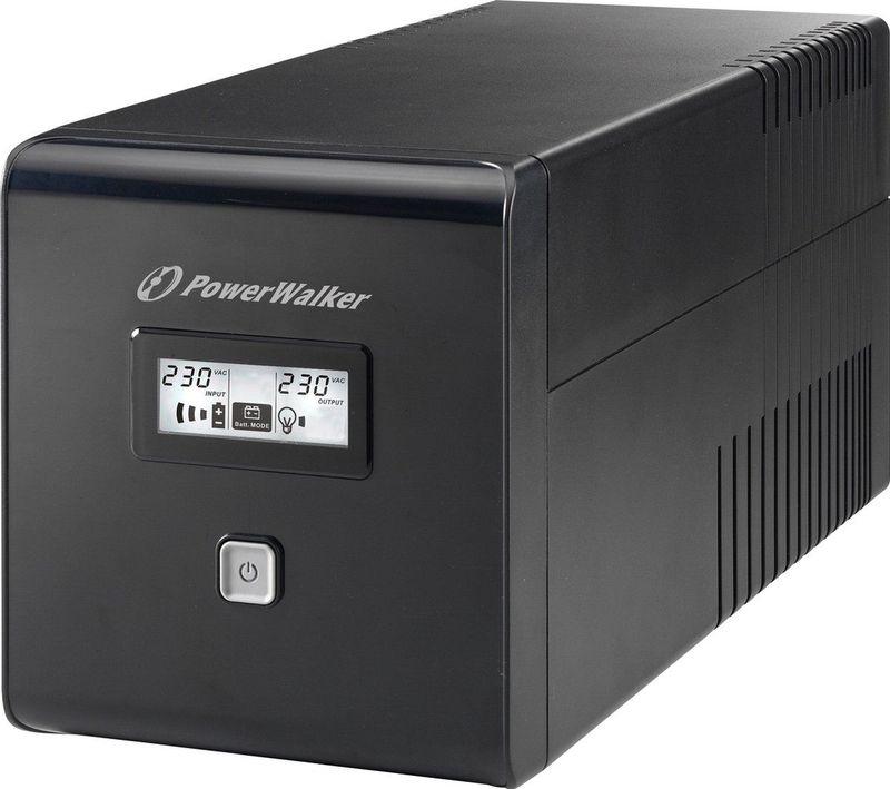 Powerwalker - VI 1000 - UPS - Zwart - 1000VA / 600W - Lijninteractief