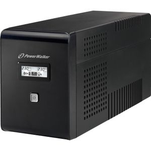 Powerwalker - VI 1500 LCD - UPS - Zwart - Lijninteractief