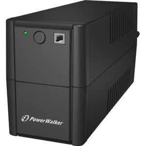 BlueWalker - PowerWalker VI 650 SE - UPS - Zwart - Lijn-interactief