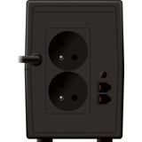 Powerwalker - VI 650 SH FR - UPS - Zwart - 650 VA - Lijninteractief