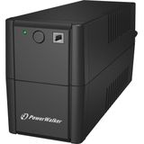 Powerwalker - VI 650 SH FR - UPS - Zwart - 650 VA - Lijninteractief