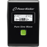 Powerwalker - VI 800 SW - UPS - 800VA - 480W - Line-Interactive - Pure Sine Wave