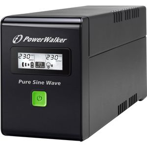 Powerwalker - VI 800 SW - UPS - 800VA - 480W - Line-Interactive - Pure Sine Wave