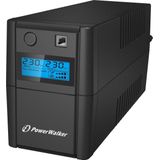 PowerWalker - VI 850SE - UPS - Zwart - Compacte Ontwerp