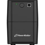 PowerWalker - VI 850SE - UPS - Zwart - Compacte Ontwerp