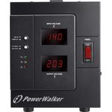 Powerwalker - AVR 3000 - Spanningregelaar - Zwart - 230 V - 3 kVA