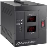 Powerwalker - AVR 3000 - Spanningregelaar - Zwart - 230 V - 3 kVA