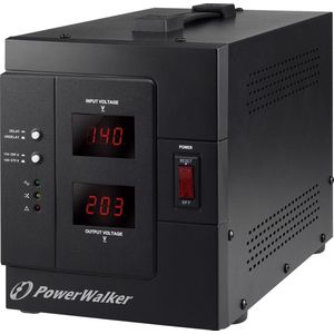 Powerwalker - AVR 3000 - Spanningregelaar - Zwart - 230 V - 3 kVA