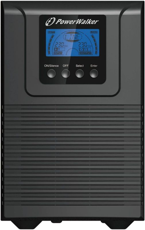 Bluewalker - Vfi 1000 Tgb 900w UPS - Zwart - 1 kVA - Dubbele Conversie