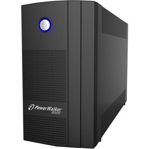 Powerwalker 10121071 - Line interactive - 100 VA - 600 W - 162 V - 290 V - 50/60 Hz (1000 VA, 600 W, Lijninteractief UPS), UPS