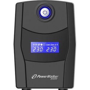 Powerwalker - Basic VI 600 - UPS - Zwart - 600VA/360W