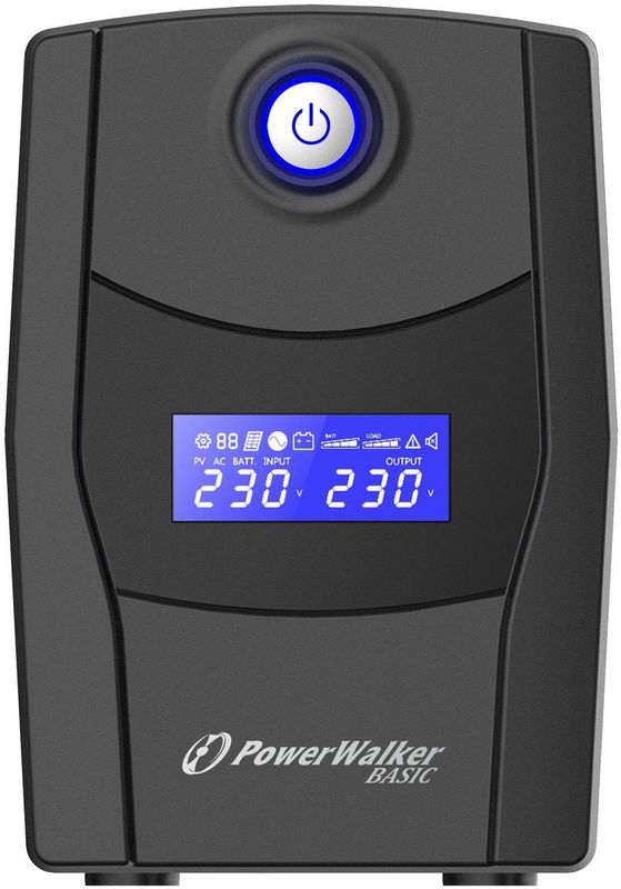 Powerwalker - Basic VI 800 STL - UPS - Zwart - 800VA/480W