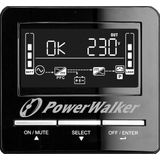Powerwalker - VI 1500 CW - UPS - Zwart - 1500 VA - 1050 W
