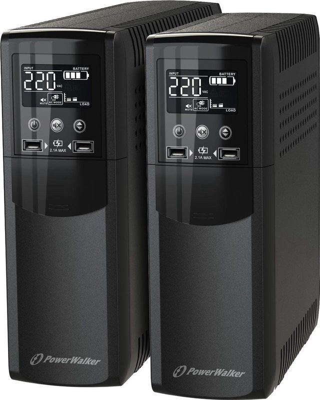 Bluewalker - VI 1500 CSW - UPS - 1500VA - Zwart