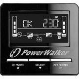 PowerWalker - VI 1100-3000 CW - UPS - Zwart - Line-Interactive