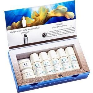 Oceanwell Huidverzorging Basic.Face Proefpakket 5 ml dagcrème + 5 ml nachtcrème + 15 ml reinigingsmelk + 15 ml douchegel + 15 ml bodylotion + 15 ml lichaamsolie + 15 ml zee-gel